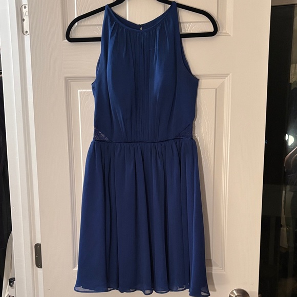 Aqua Dresses & Skirts - Aqua Royal Blue Midi Dress